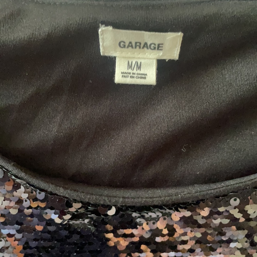 Black Sequined Dress - Picture 4 of 5